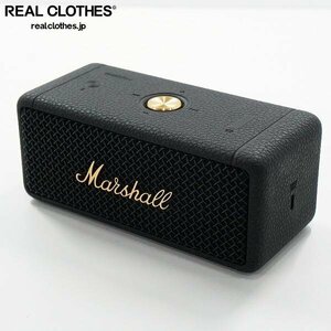 Marshall/マーシャル 1006234 EMBERTON II BLACK Bluetooth ワイヤレス ポータブルスピーカー 動作確認済み /000