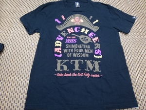 ケツメイシ　ツアーTシャツ　2015 SHIMONETINA ブラック　Mサイズ　KTM