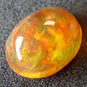 3.285ct 天然ファイアオパール メキシコ 最高品質 遊色抜群〔Mexican Fire opal ファイヤーオパール 宝石 jewelry natural loose ルース〕