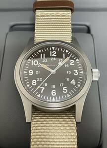 ＊保証期間内＊ HAMILTON ハミルトン カーキ フィールド メカニカル 38mm H69439901 Cal.H-50