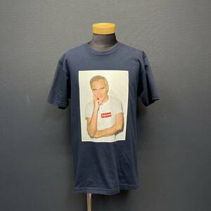 Supreme Morrissey S/S Tee シュプリーム モリッシー ショートスリーブ Tシャツ size M ネイビー プリント 半袖