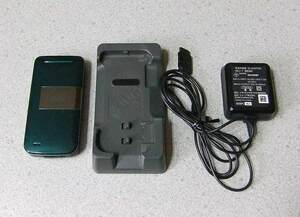 携帯電話 SHARP 830SH ＆ 充電器 SHEAY1 ＆ アダプタ SHCAA1