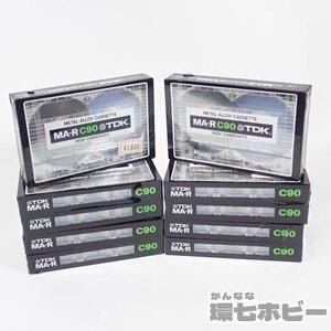 3TD48◆新品未開封 TDK MA-RC90 初期 メタルポジション カセットテープ まとめ 10本 大量セット/未使用 まとめて MA-R C90 METAL 送:60