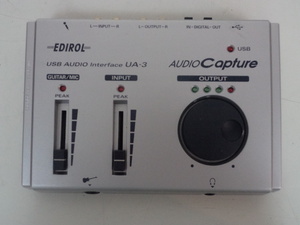 Roland　EDIROL　USBオーディオインターフェース　AUDIO Dapture　UA-3　ジャンク