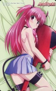 Angel Beats! キャラアニ 抱き枕カバー 購入 特典 テレカ 【ユイ P.A.WORKS Key ＊送料無料有】