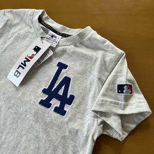 新品　半袖　Tシャツ　ドジャース　メジャーリーグ　MLB 大谷翔平　キッズ　170 オートミール