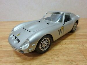 s006k　burago　フェラーリ250GTO　1962　1/24　ブラーゴ　ferrari　ミニカー　ダイキャスト　レトロ　made in italy