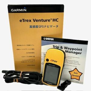 仙18 GARMIN eTrex VENTURE HC 高感度GPSナビゲータ 日本語版 パーソナルナビゲータ ガーミン ハンディGPS ナビゲーション 箱付き