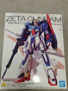 バンダイ ガンプラ 機動戦士Ζガンダム　MG ゼータガンダム　Ver.Ka 未組立　パイロットフィギュア無し　1円〜