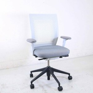 vitra. ヴィトラ 【ID Air】ID Chair Concept IDチェア デスクチェア 肘付き 布張り ダークグレー系 アントニオチッテリオ IDエア★823h09