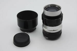 Nikon NIKKOR-Q Auto 1:3.5 f=135mm 　カメラレンズ フード付き（検索：Mamiya、写真機）