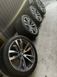 BMW　純正　X5 (F15) X6 (F16) ダブルスポーク スタイリング489 20インチ 10J +40 / 11J +37 5H 120　Mスポ タイヤホイール4本セット
