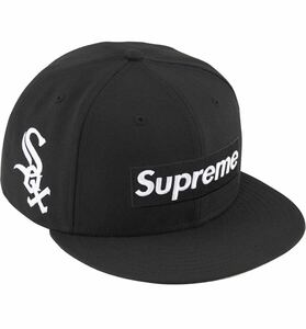 新品未使用 Supreme MLB Teames Box Logo New Era Cap Black 7 1/2