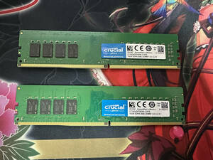 DDR4 crucial 2666 32GB 16GB × 2 セット3