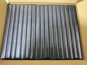 送料無料 中古 DVDトールケース 黒(ブラック)17枚セット 1枚収納 アマレータイプ /BD/CD