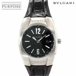 ブルガリ BVLGARI エルゴン EG30S レディース 腕時計 デイト ブラック クォーツ ウォッチ Elgon 90229653