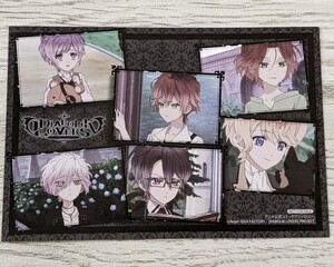 非売品☆購入特典 DIABOLIK LOVERS アニメ公式コミックアンソロジー ポストカード 幼少期 アヤト カナト ライト スバル レイジ シュウ