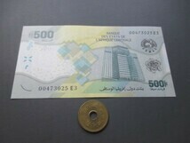 未使用　中央アフリカ諸国・共通デザイン紙幣　現行　500フラン