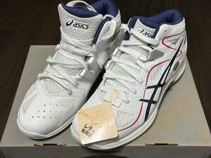 asics アシックス バスケットボールシューズ レディ ゲルフェアリー7 LADY GELFAIRY7 TBF402-0150 23.5cm デッドストック 未使用 SM3123