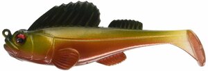 メガバス(Megabass) ワーム ダークスリーパー 3.8インチ 1oz ダークシャッド 37330