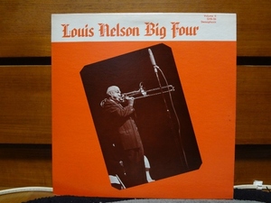 Louis Nelson ルイス・ネルソン Big Four Vol.2 USA盤 LP レコード ジャズ GHB-26