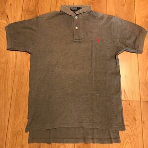 RALPH LAUREN ポロ ラルフローレン ポロシャツ グレー 灰色 sizeS