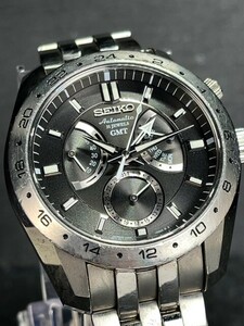 美品 SEIKO セイコー メカニカル 自動巻き 手巻き GMT 腕時計 31石複雑時計 SARN001 4S36-00A0 雫石高級時計工房 50時間パワーリザーブ