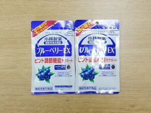 未開封 小林製薬 ブルーベリーEX 30日分 2袋セット