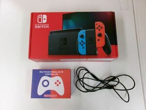 #s21【梱100】任天堂 Nintendo Switch ネオンブルー/ネオンレッド HAD-S-KABAA NS用ワイヤレスコントローラー