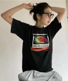 在原みゆ紀 着用 90s Fruit of The Loom Tシャツ