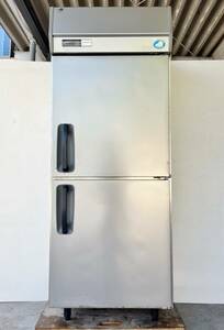 2018年製 Panasonic パナソニック 業務用冷蔵庫 SRR-K761 2ドア冷蔵庫 490L 幅74.5cm×奥行65㎝×高さ195㎝ 厨房機器 厨房用品 店舗用