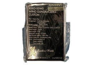 ZIPPO (ジッポー) 新機動戦記ガンダムW エンドレスワルツ Endles Waltz NO.4 ライター 箱付き 2005年製 ブラック/004