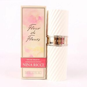 ニナリッチ 香水 フルールドフルール オードトワレ EDT 若干使用 フレグランス レディース 50mlサイズ NINA RICCI