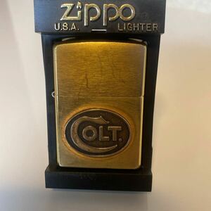ジッポー ZIPPO オイルライター COLTミリタリー使用品