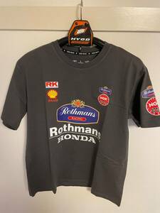 ★アウトレットセール★新品 L ロスマンズ Rothmans x NSR HRC MotoGP Tシャツ オートバイ レーシング アウトドア スポーツ アクセサリー