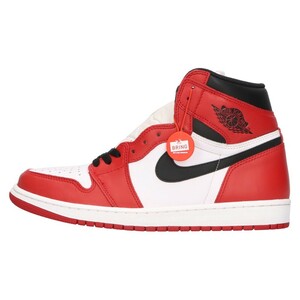 NIKE ナイキ AIR JORDAN 1 RETRO HIGH OG CHICAGO 2015 エアジョーダン1シカゴ ハイカットスニーカー US11/29cm 55088-101