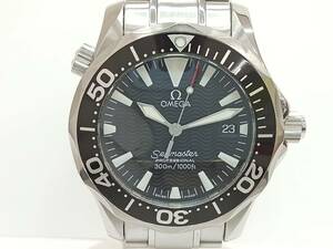 OMEGA Seamaster プロフェッショナル 2262.50 5971※※※※ ブラック文字盤 300m防水 SSブレス オメガ シーマスター クォーツ 腕時計