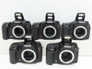 ◎80☆PENTAX ペンタックス デジタル一眼レフカメラ K20D-W ジャンク5台まとめて☆0325-470