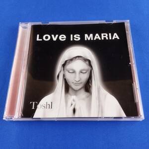 1SC8 CD Toshi LOVE IS MARIA サイン入り