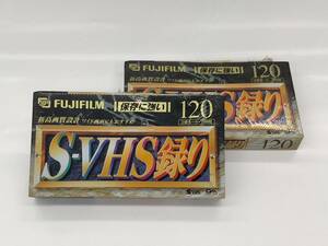 ◆富士写真フイルム S-VHS録り 120分◆FUJIFILM ST-120 G◆2本◆
