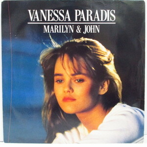 VANESSA PARADIS-Marilyn & John (France オリジナル 7＋光沢固紙ジャケ付き)
