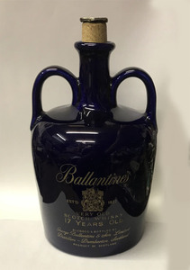 バランタイン 17年 青陶器 空ボトル 空瓶　Ballantines