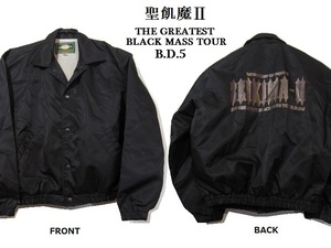 ★ レア♪ 聖飢魔II 1994 BLACK MASS TOUR B.D.5 ツアージャケット ★　 聖飢魔Ⅱミサ デーモン小暮閣下エース清水ジェイル大橋ゼノン石川