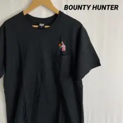 BOUNTY HUNTER 刺繍 Tシャツ M ブラック　バウンティハンター