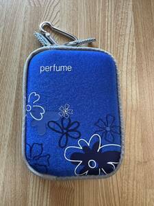 ETSUMI エツミ　デジタルカメラケース　モバイルフォンケース　カメラポーチ　perfume　パヒュームNP 　ブルー E-172〔1158〕