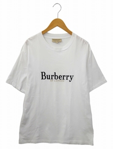 BURBERRY London England バーバリー ロンドン イングランド 8007830 クルーネック ロゴ刺繍 半袖 Tシャツ カットソー M