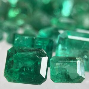 ［天然エメラルドおまとめ］ A 20ct 裸石 宝石 emerald ベリル jewelry ジュエリー beryl ④ DD5 
