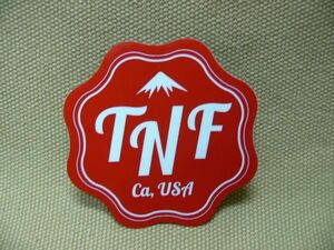 【ザ・ノースフェイス】　 ”TNF ca.USA”　ステッカー