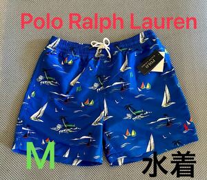 【送料無料】Polo Ralph Lauren ポロ ラルフローレン★メンズ 水着 【 Mサイズ】スイムウェア 海パン 水陸両用 ショーツ