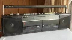 昭和レトロSONY CFS-W301  35年前のラジカセ　ラジオ